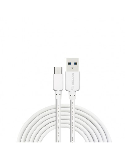 EC30P-TPC-WH: Esoulk 5ft  Faster Speed Charging Cable For Type-C White