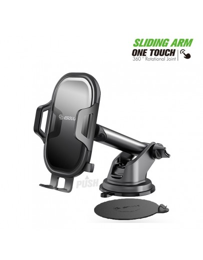 EH35BK:Dashboard Car Mount with 3M adhesive pad  